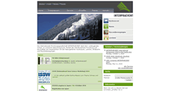 Desktop Screenshot of interpraevent.at