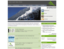 Tablet Screenshot of interpraevent.at